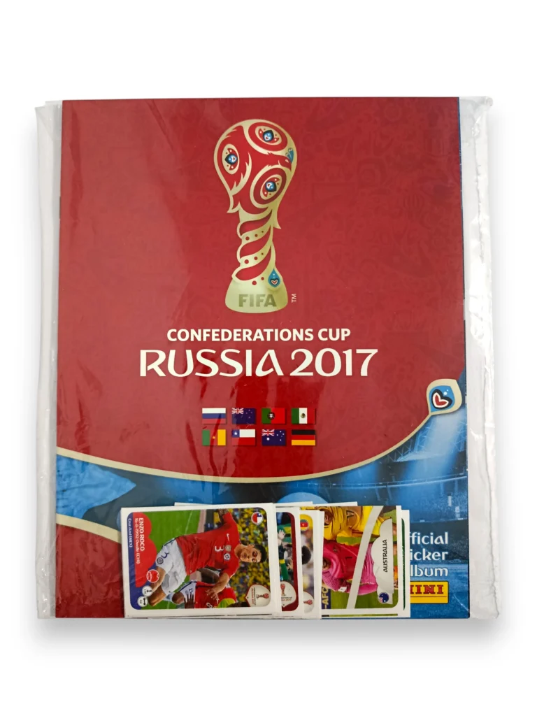 Álbum Panini Copa Confederaciones Rusia 2017 + 20 láminas a pegar